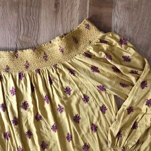 Off the shoulder blouse